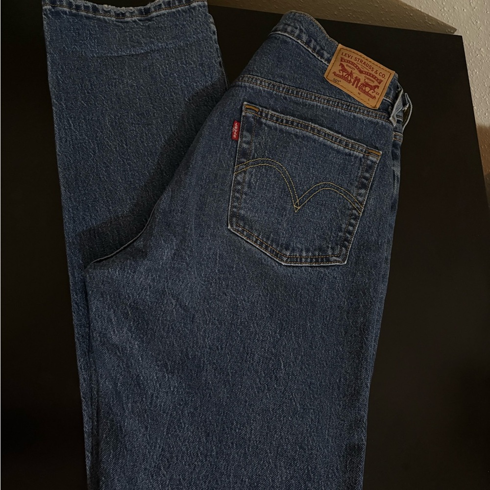 Levi's Women’s Dark Blue Straight Jeans